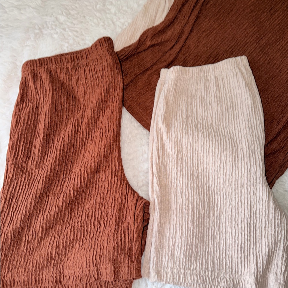 Two-Piece Sleeveless Top and shorts Set pregnancy set of 2 SZ M - Picture 6 of 9
